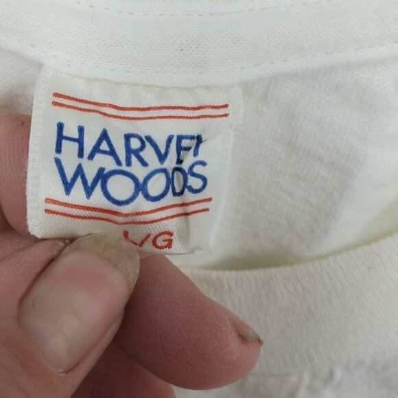 Vintage Harvey Woods Bluenose II Nova Scotia T-Shirt Size L - Picture 3 of 10